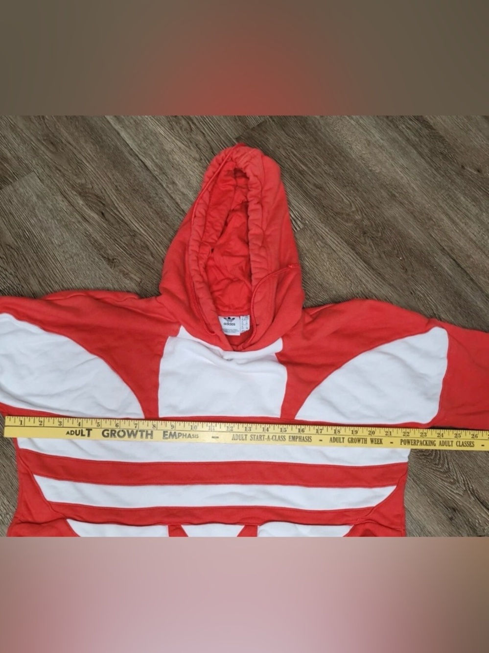 adicolor Big Trefoil Cropped Hoodie NWOT - Picture 7 of 8